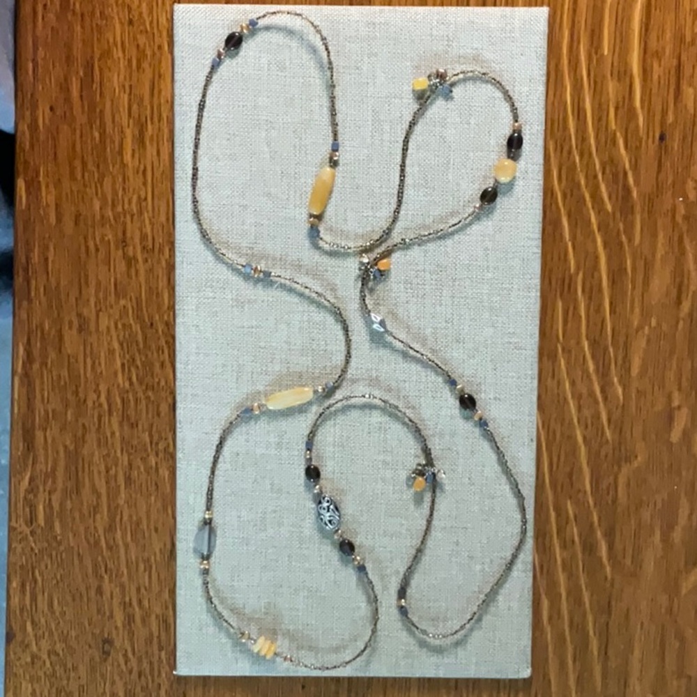 Silpada Sterling Silver and Bead Necklace